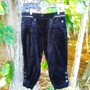 L.A.M.B. 2005 VTG Velvet Trousers Knickers Pants sz 2